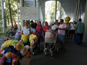 Babakocsis felvonulás Debrecenben
