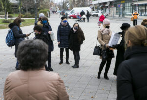 Díjátadás az önkéntesek világnapja alkalmából Kecskeméten