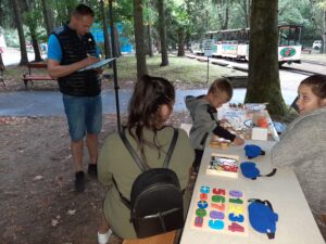 Infó Stand a Debreceni Vidámparkban